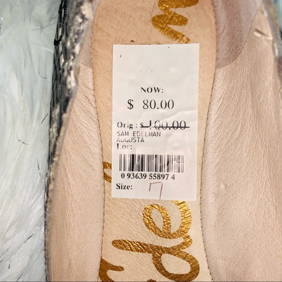 Sam Edelman “Augusta” Snakeprint Ballet Flats - Picture 4 of 7